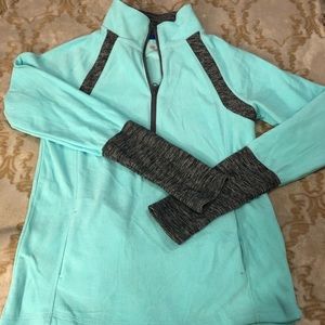 SO Teal and Grey Pullover M